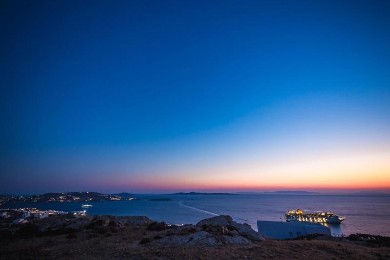 Appartamento Sugar Blue Mykonos Town Esterno foto