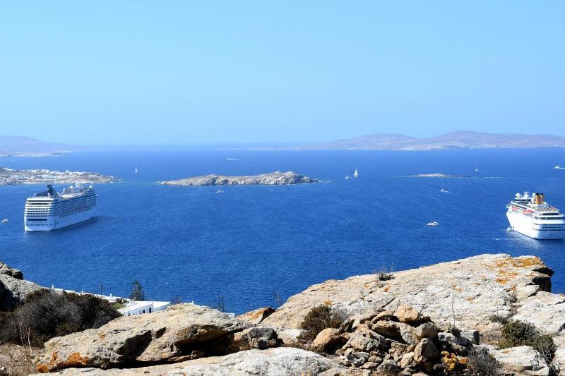Appartamento Sugar Blue Mykonos Town Esterno foto