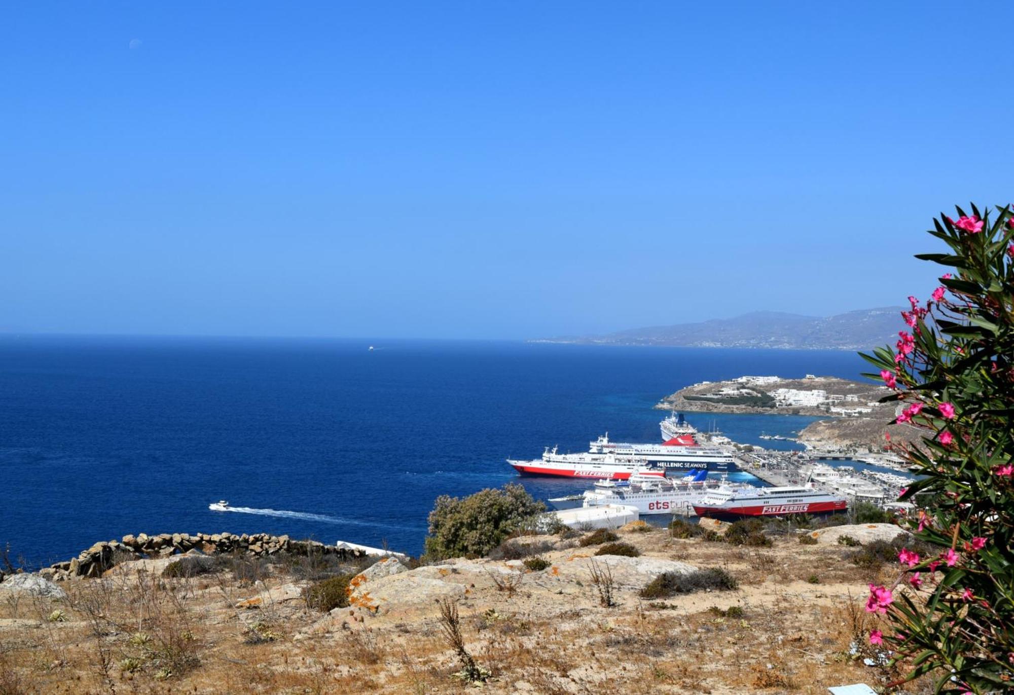 Appartamento Sugar Blue Mykonos Town Esterno foto